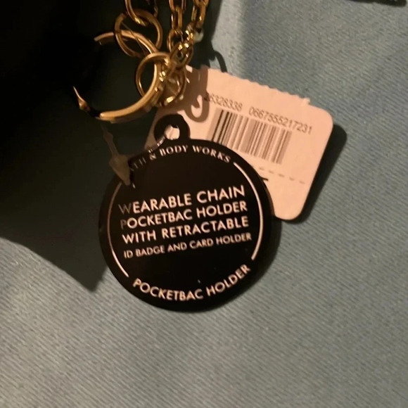 🆕 Bath and body Body Works Wearable Chain Lanyard PocketBac Holder - Picture 4 of 8